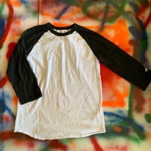 A baseball undershirt
